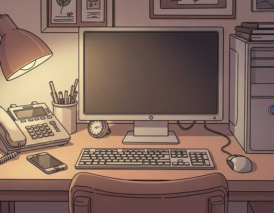 Phones and laptops for young people in a children's home