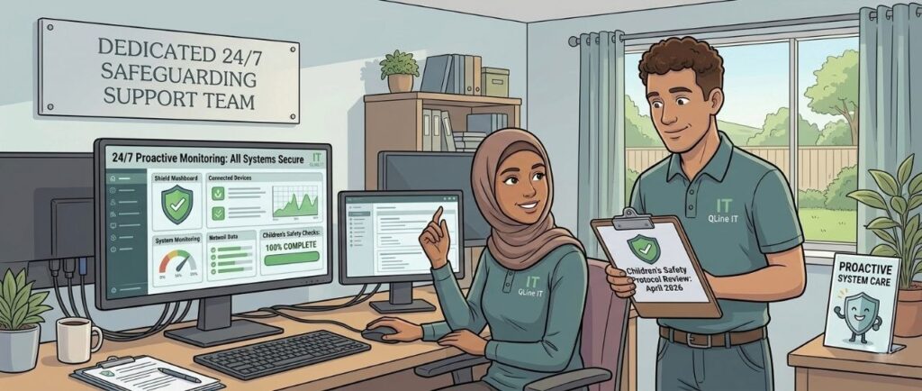 QLine IT Launches Advanced Digital Safeguarding Platform for Children’s Homes