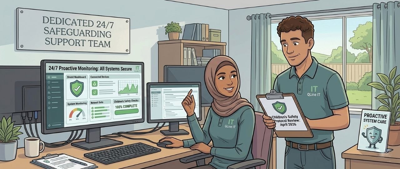 QLine IT Launches Advanced Digital Safeguarding Platform for Children’s Homes