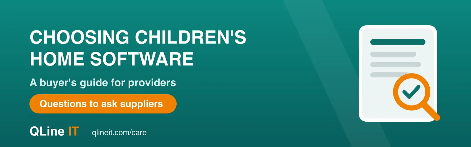 Choosing children's home software: a buyer's guide for providers